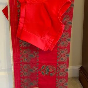 Indian outfit: Saree with blouse